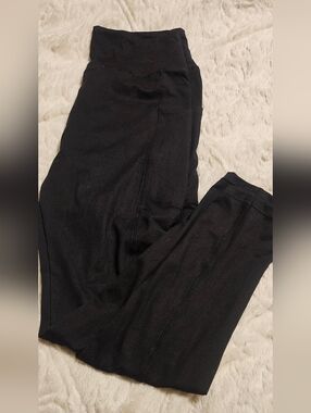 L/XL Black Leggings With Side Pockets